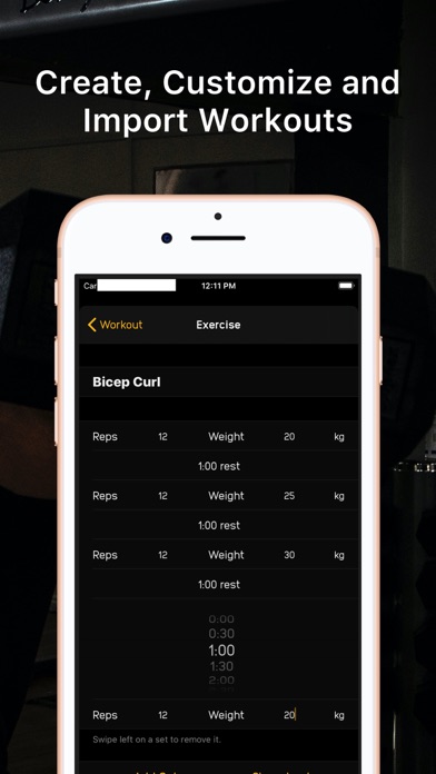FitLogger Gym Fitness Tracker screenshot 3