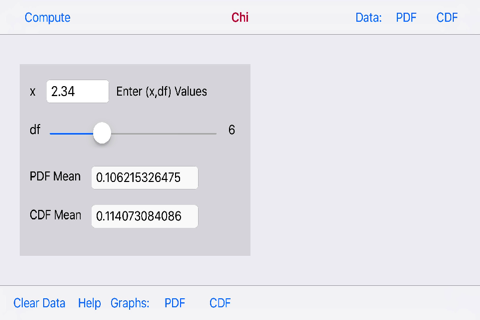 Chi-Square Distribution screenshot 3