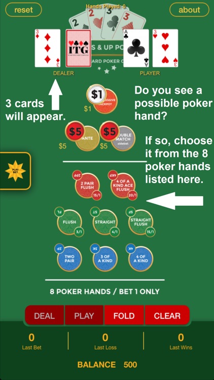 Pairs & Up Poker screenshot-3