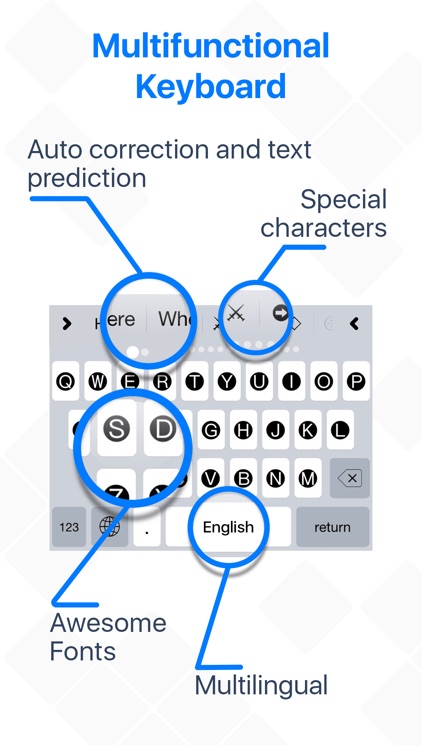 Keyboard Characters & Symbols