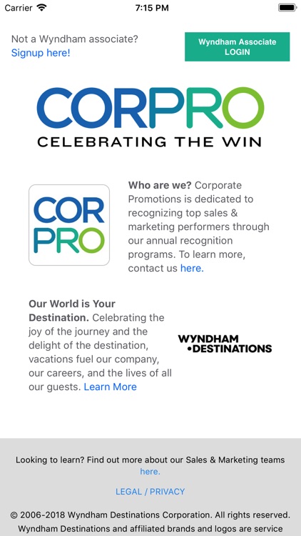 CORPRO Rewards