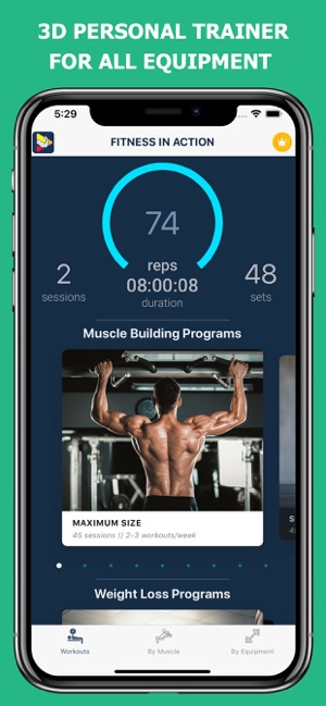 Fitness in Action - Gym Club(圖3)-速報App