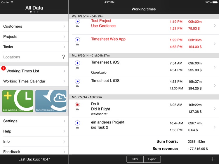 Qlaqs Timesheet HD Premium