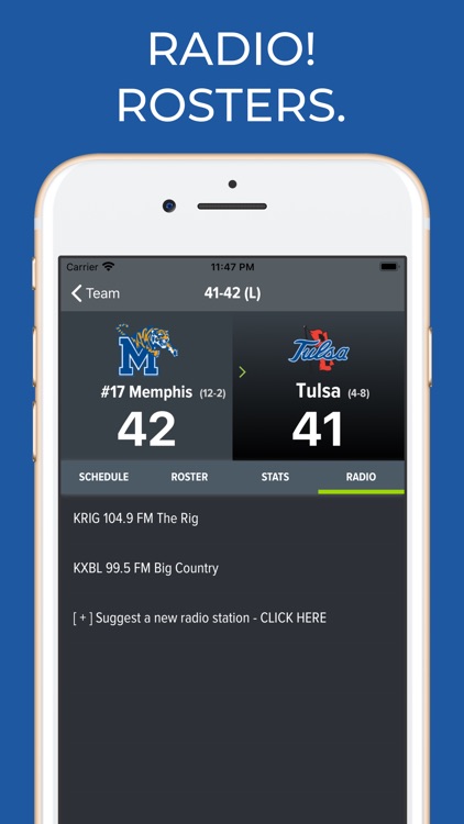Tulsa Football Schedules