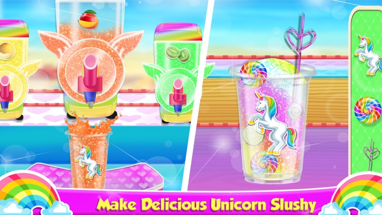 Unicorn Cake Baker & Icy Slush