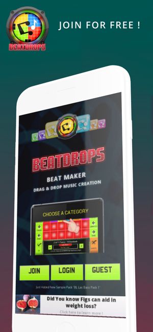 BeatDrops Beat Maker(圖1)-速報App