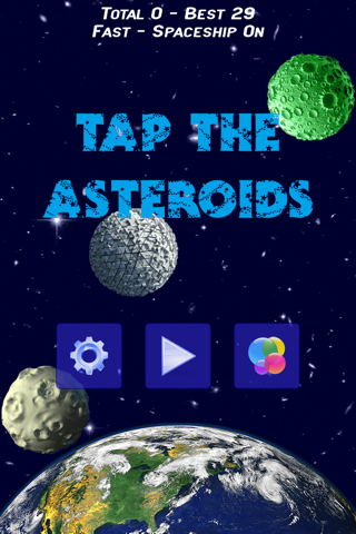 Tap the Asteroids Pro - náhled