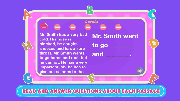 English Comprehension For Kids screenshot-3