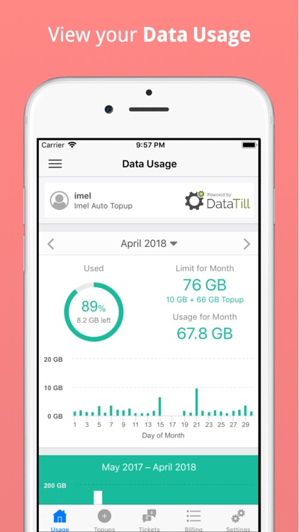 DataTill Customer App