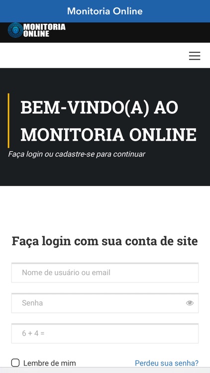 Monitoria Online