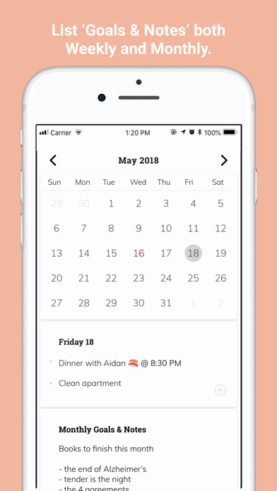 Listberry - agenda planner screenshot 3