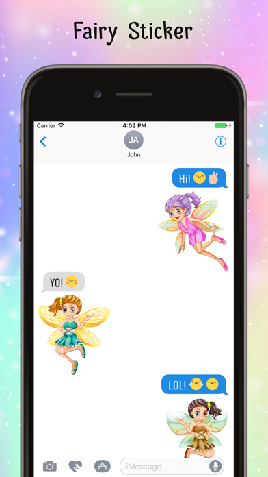 Fairy Stickers-Colorful Emojis screenshot 3
