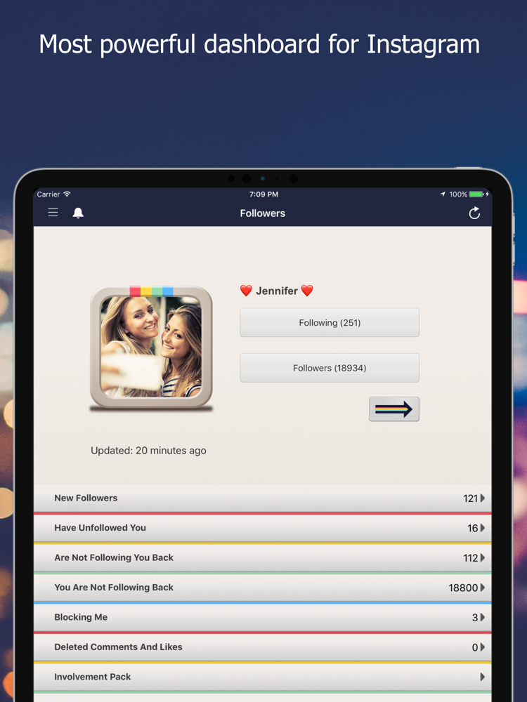 Followers Track for Instagram! App for iPhone - Free ... - 750 x 1000 png 605kB