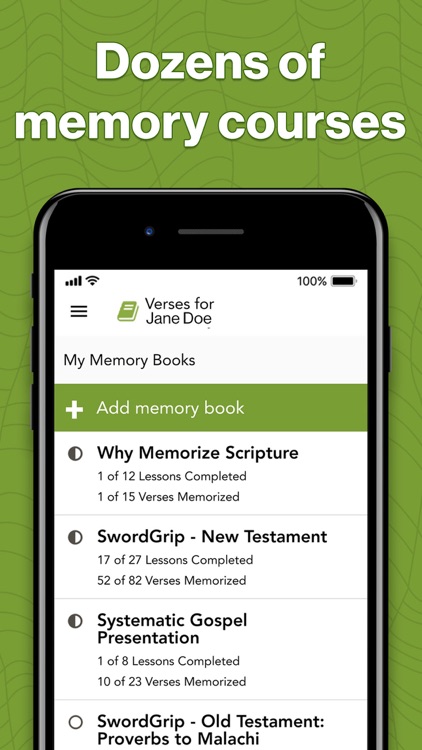 Scripture Memory Fellowship screenshot-3