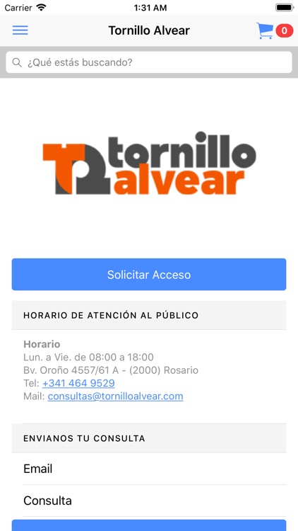 Tornillo Alvear