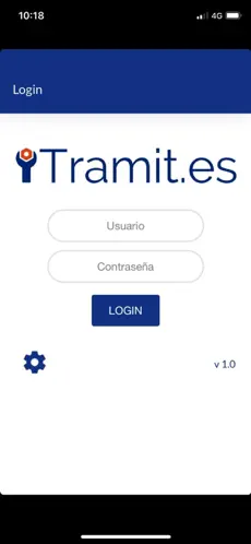 Captura de Pantalla 1 iTramit APP iphone