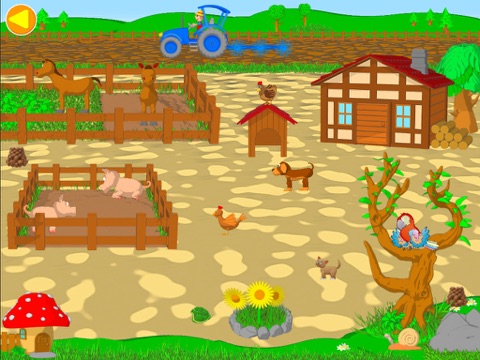 Wimmelbuch Bauernhof Tiere screenshot 3