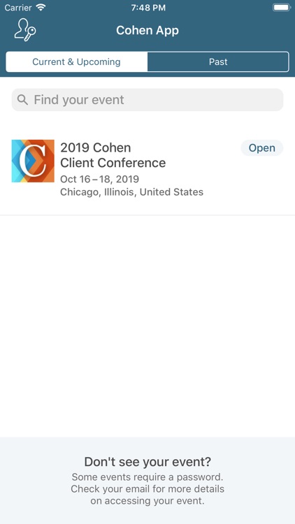 Cohen Conference App