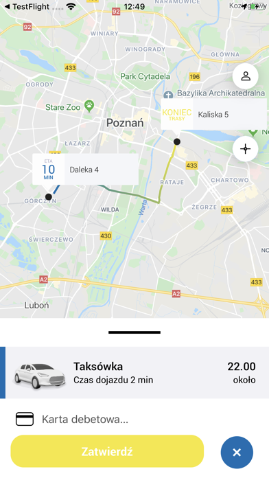 Zamawiam Taxi screenshot 2