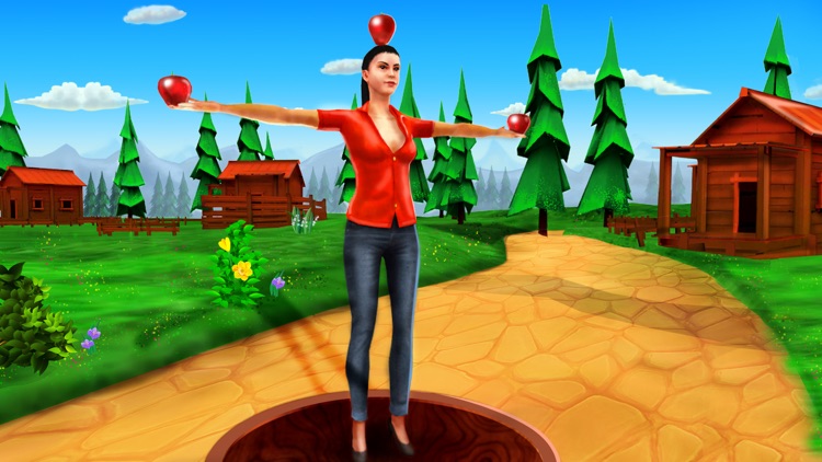 Apple Shooter Girl: 3D Archery screenshot-0