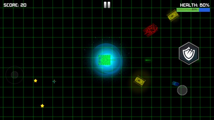 Neon Tank Battle screenshot-3