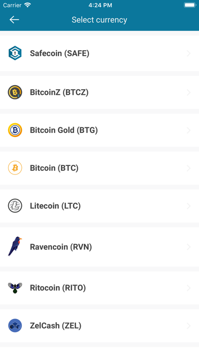 SafePay Cryptocurrency Wallet screenshot 3