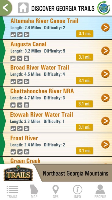 How to cancel & delete Discover Georgia Trails from iphone & ipad 3