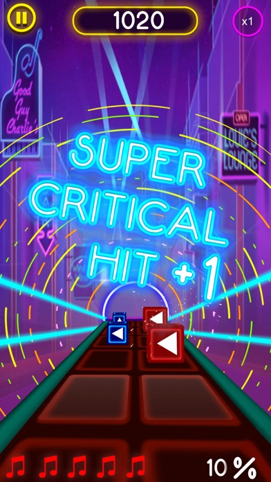 Neon Swipe Saber - Rhythm Game screenshot 3