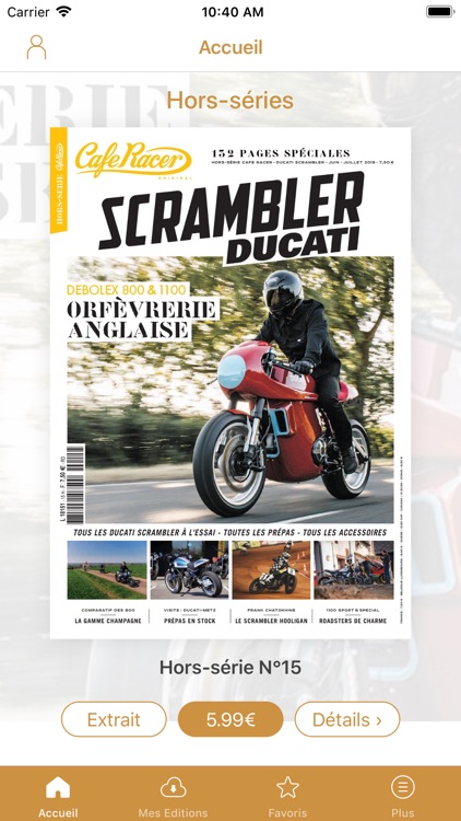 Cafe Racer magazine