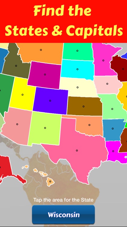 50 States and Capitals screenshot-0