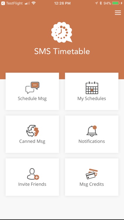 SMS Timetable