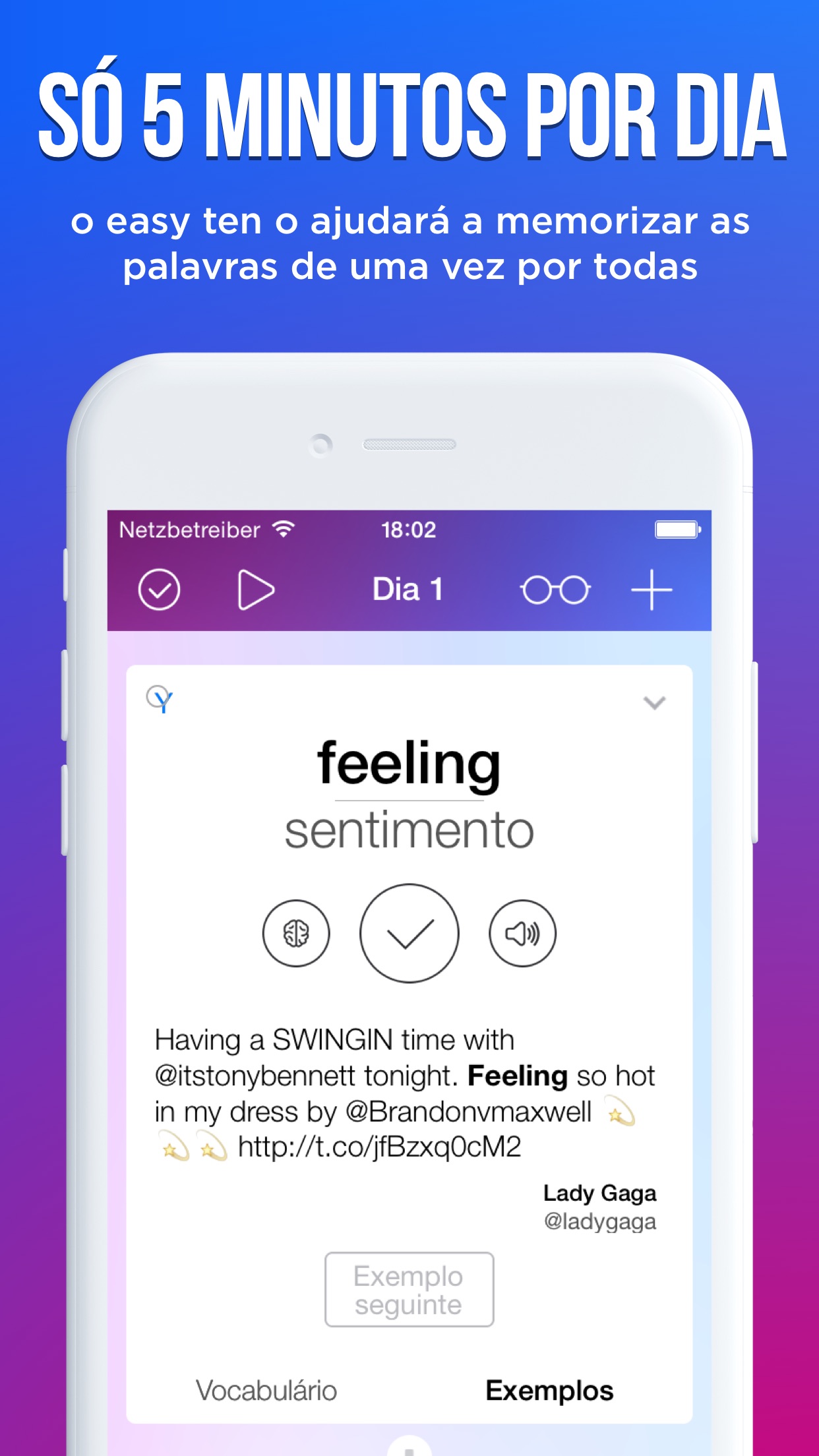 Screenshot do app easy ten