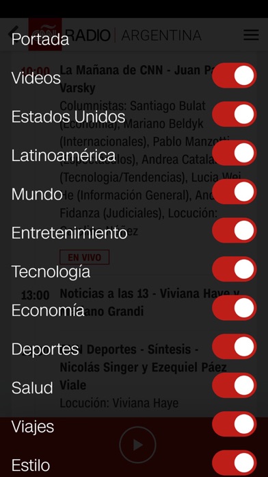 CNN Radio Argentina - AM 950 screenshot 3