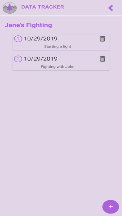 PurpleTree Data Tracker screenshot 3
