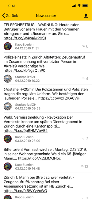 Notruf Stadt Zürich(圖6)-速報App