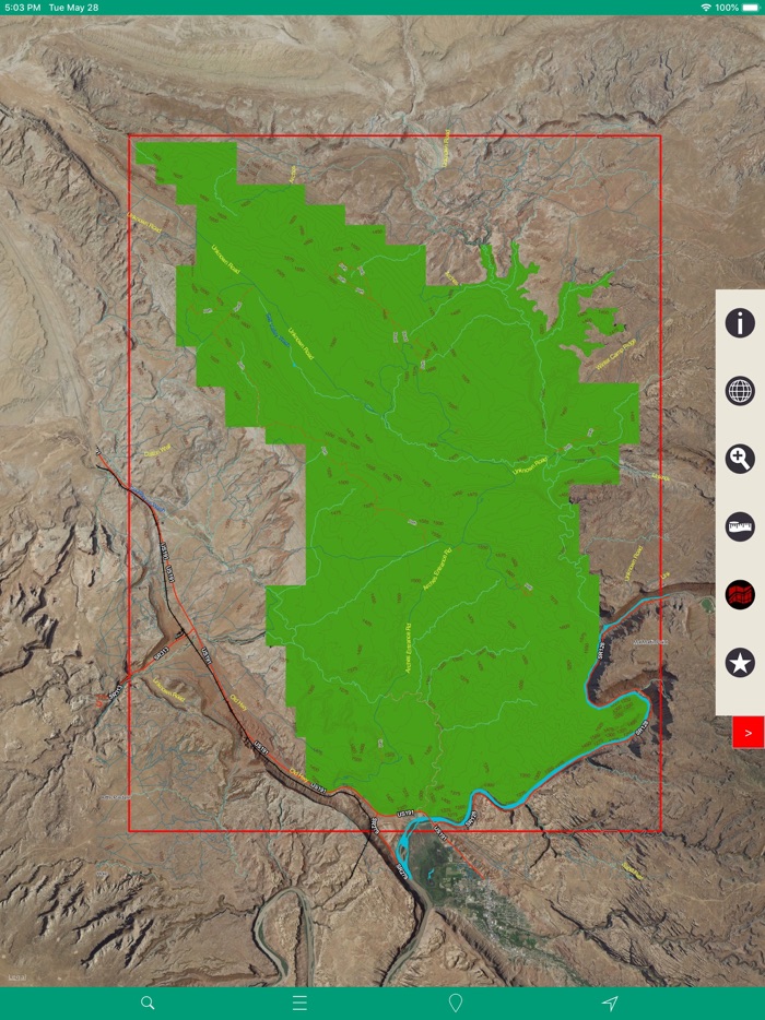 Arches National Park – GPS Map