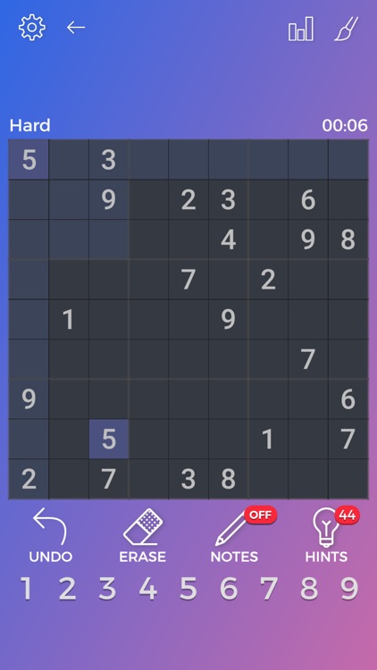 Sudoku Number Placement Puzzle