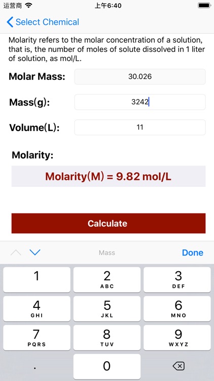 Molarity Of Solution screenshot-7