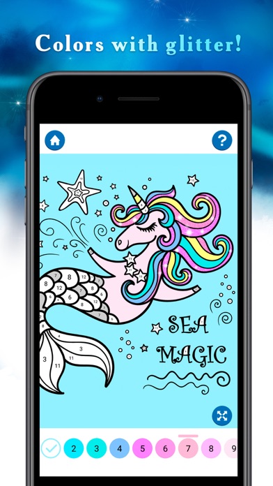 How to cancel & delete Unicorn Color by Number Book from iphone & ipad 4