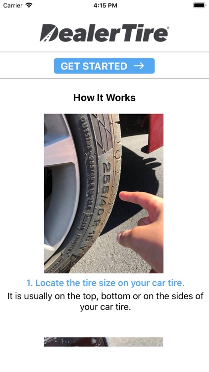 Visual Tire Search