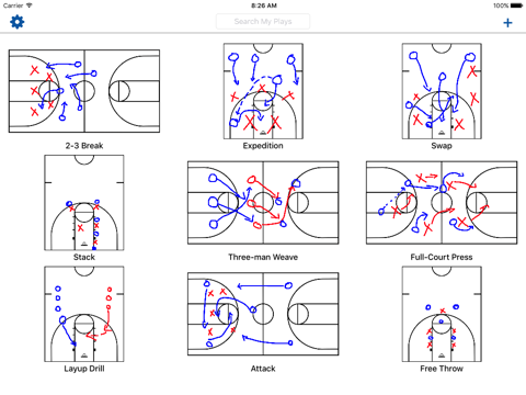Coach's Whiteboard - náhled