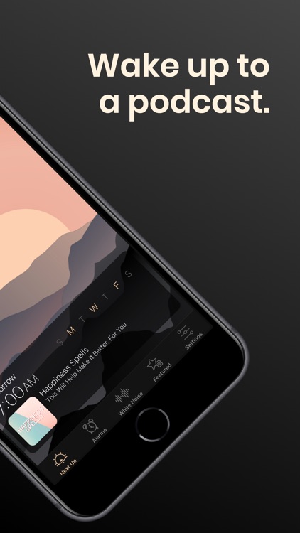 Next Up - A Podcast Alarm