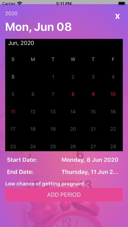 Period track app screenshot-4