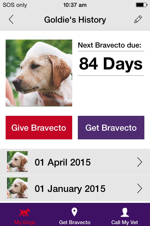 Bravecto Reminder screenshot 3