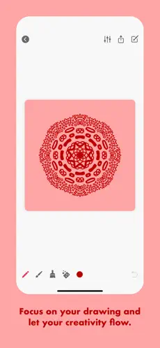 Screenshot 1 Mandalas: Estudio de Dibujo iphone