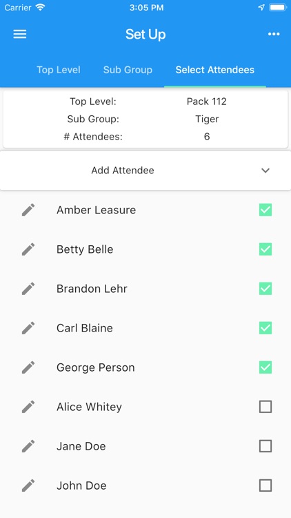 Roll Call Attendance App screenshot-3