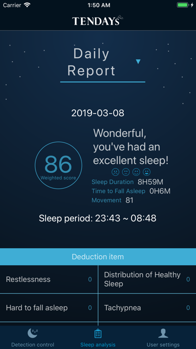 HealthySleep screenshot 2