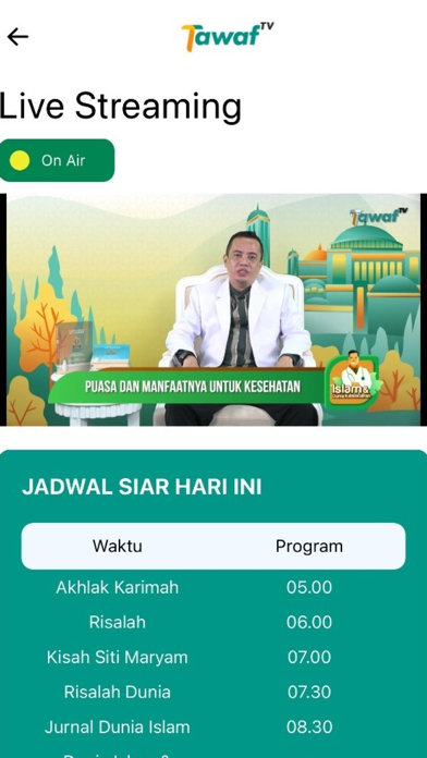 Screenshot #1 pour Tawaf TV