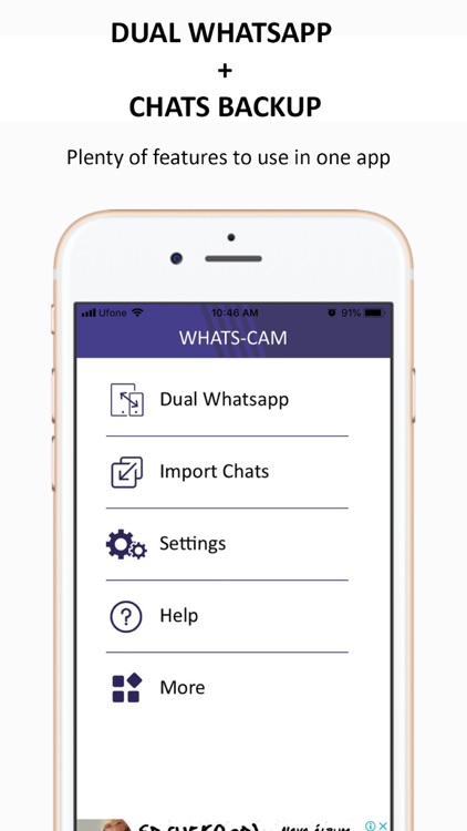 WhatsCam for Dual WhatsWeb screenshot-4