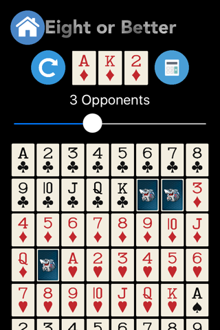 Poker Odds Helper - náhled